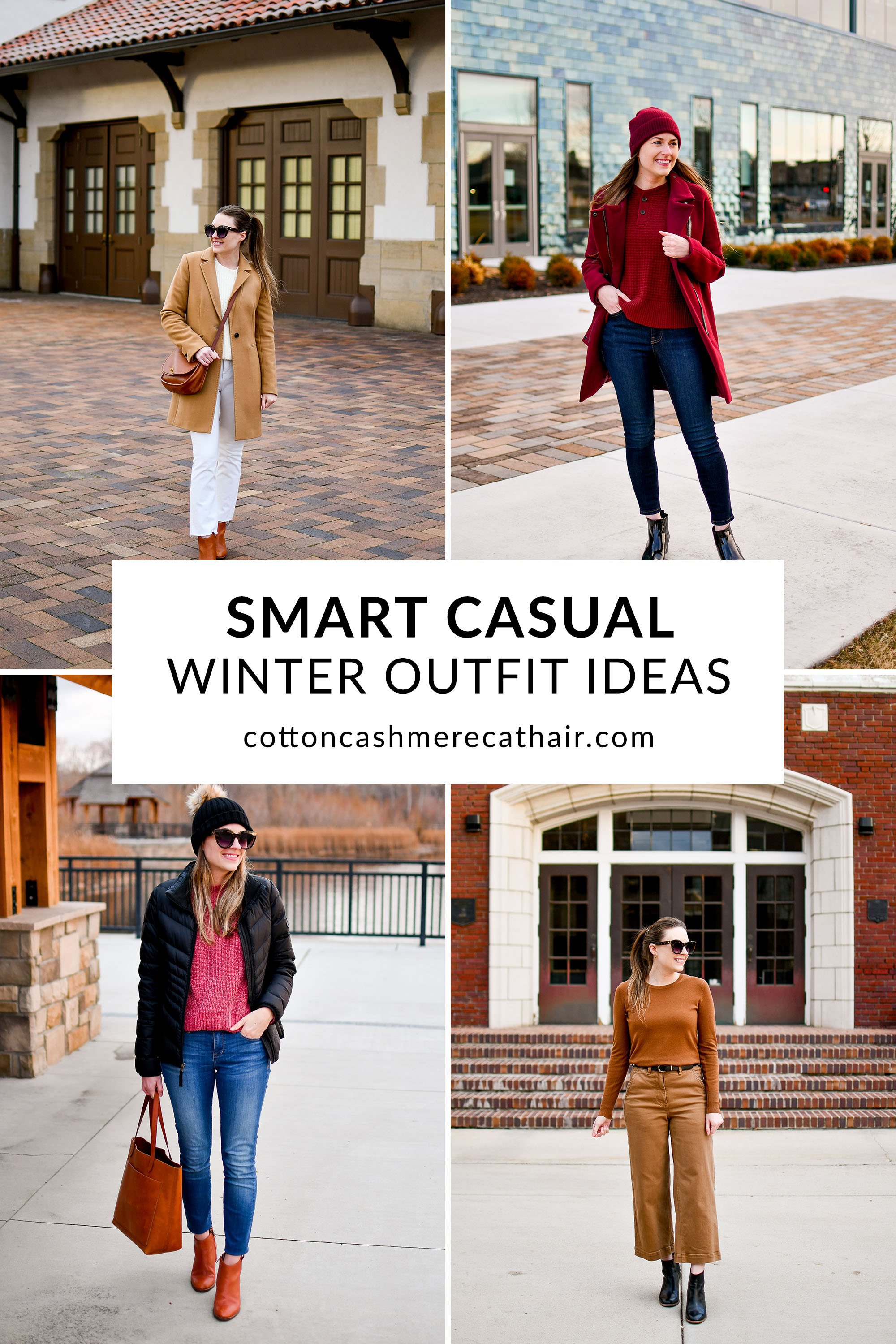 How to Dress Smart Casual in the Winter (+ 16 Outfit Ideas!)